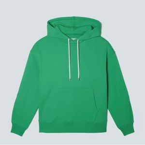 Everlane Track Organic Cotton Popover Hooded Sweatshirt